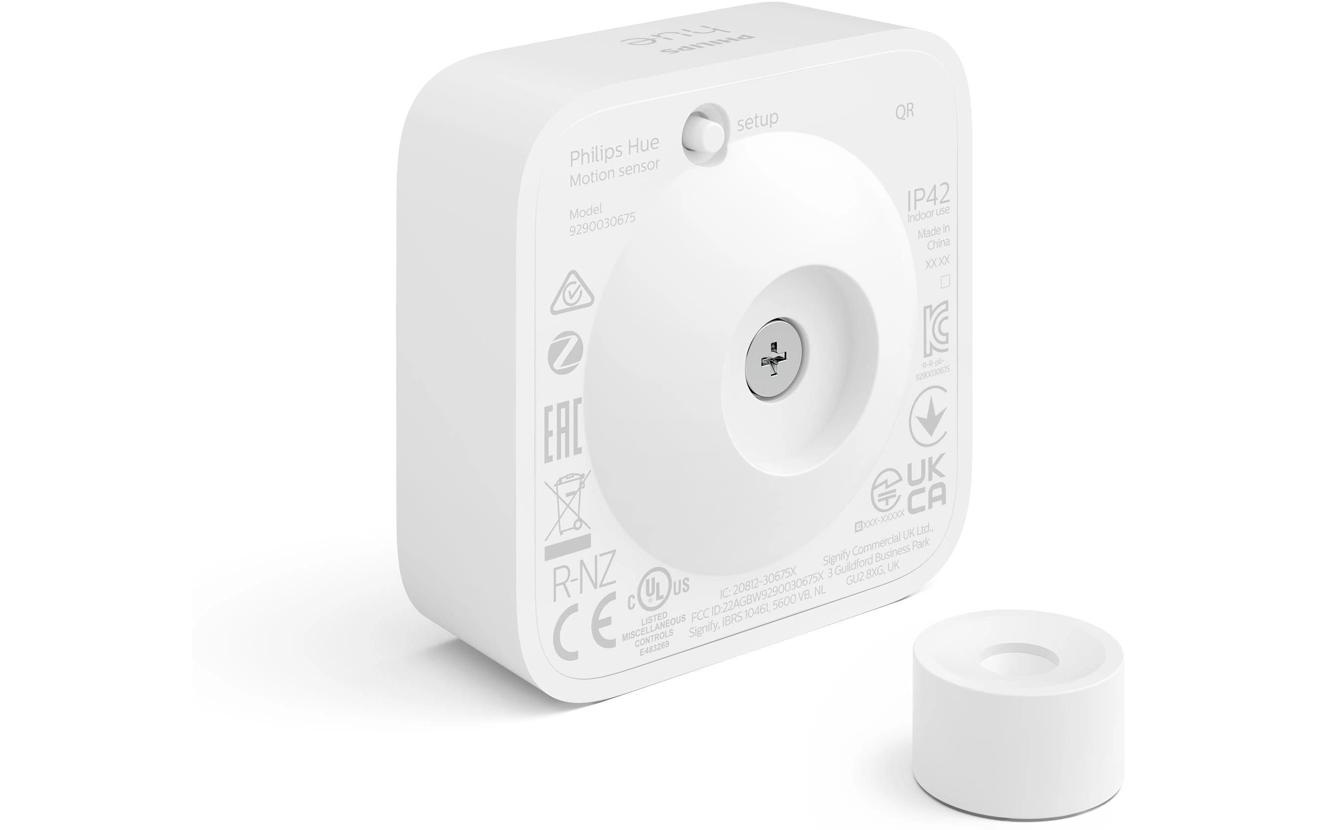Zubehör Bewegungsmelder Indoor WeissBewegungssensor für Philips Hue-Systeme