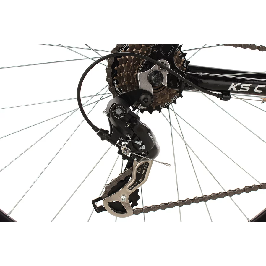 KS Cycling Fitnessrad 21 Gänge Fitness-Bike Lightspeed (Black) 28 Zoll schwarz