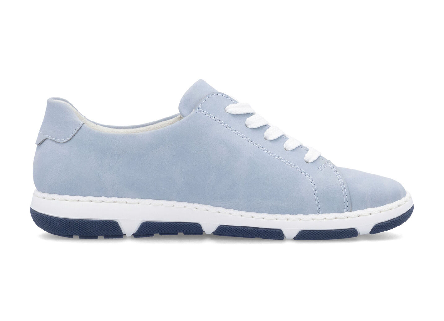 Rieker, bequeme Damen-Sneaker, Weite H, mit herausnehmbarem Fussbett