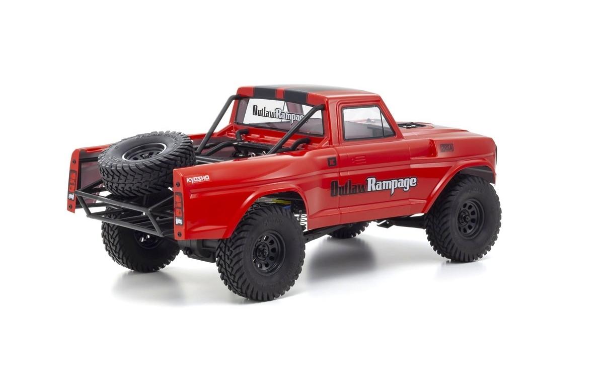 Trophy Truck Outlaw Rampage Pro Type 2 Rot, ARTR, 1:10<br>2WD Off-Road Modell