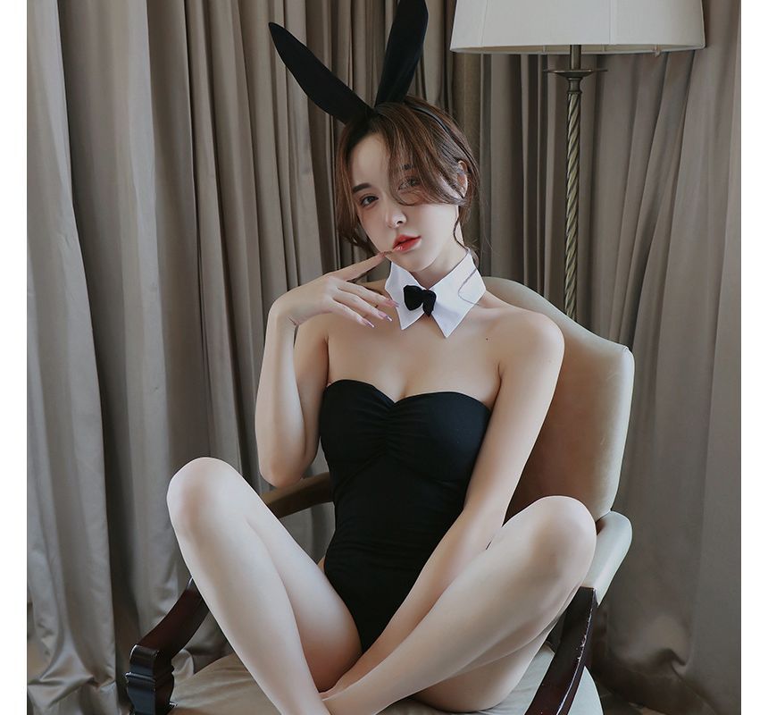 Wild Cat - Konijn Lingerie Kostuumset