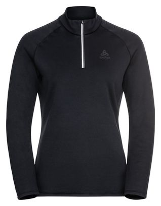Polaire Thermique 1/2 Zip Odlo Besso Noir Femme