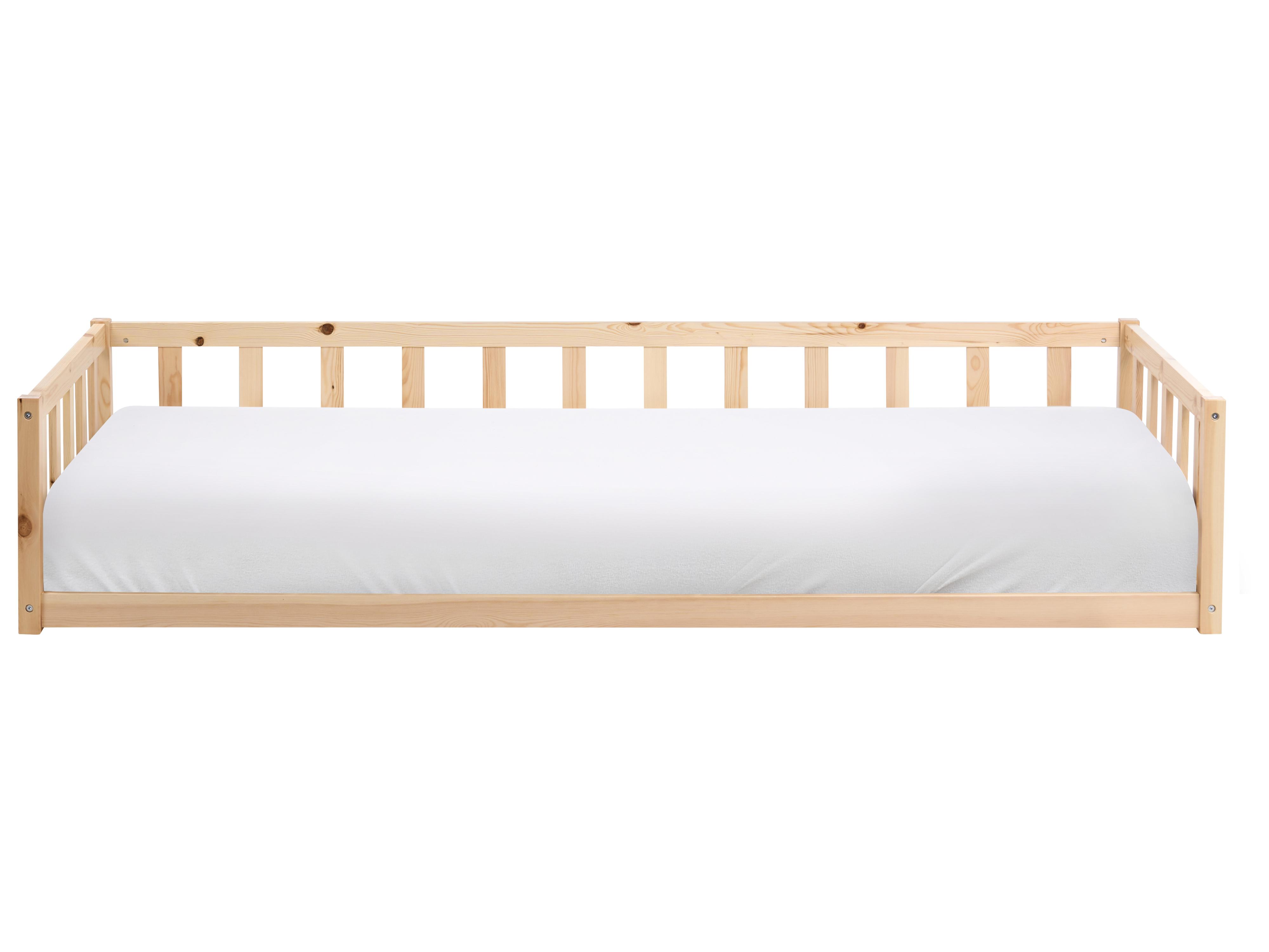Kinderbed Dennenhout AURIBEAU 90 x 200 cm Lichtbruin