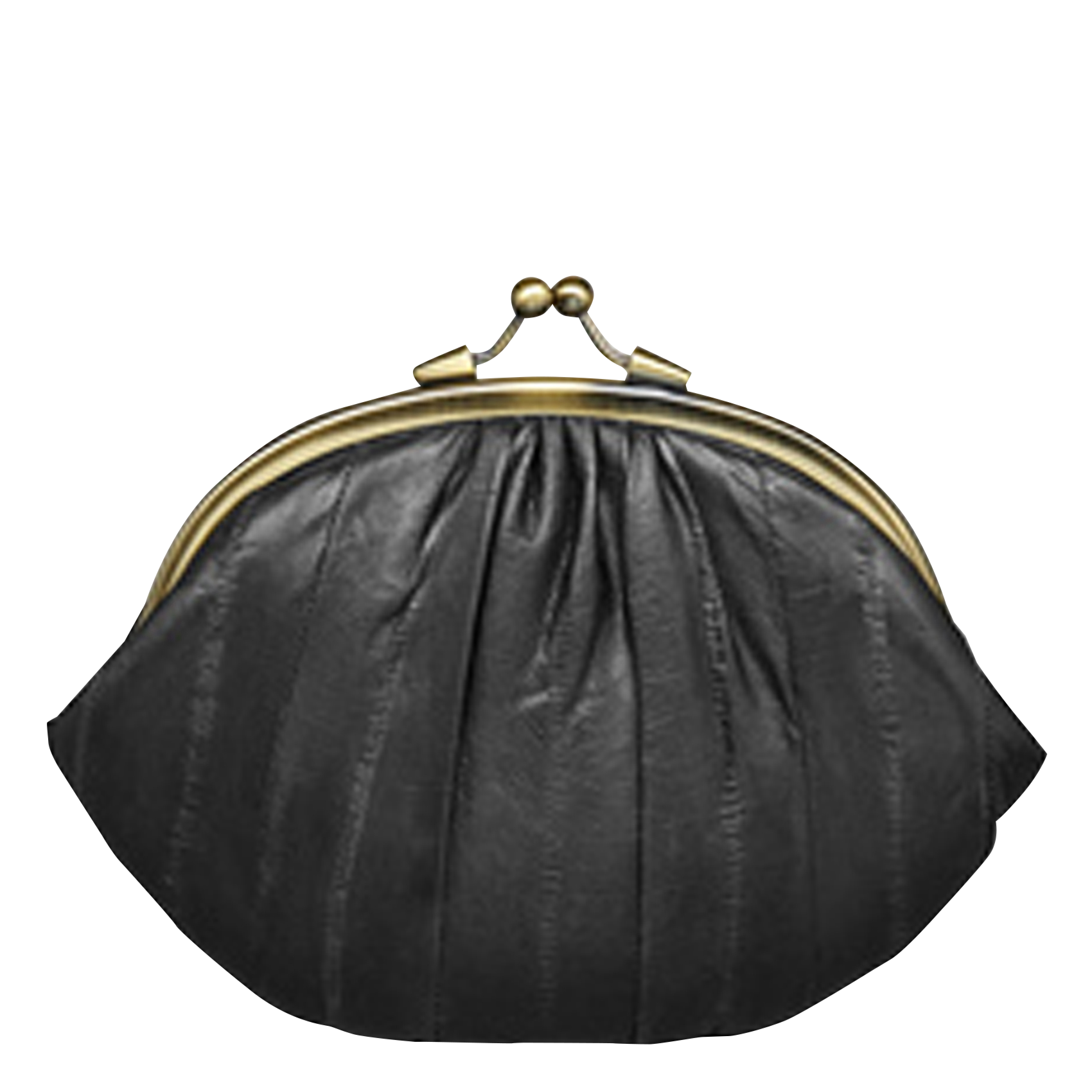 Porte-monnaie en cuir | Noir