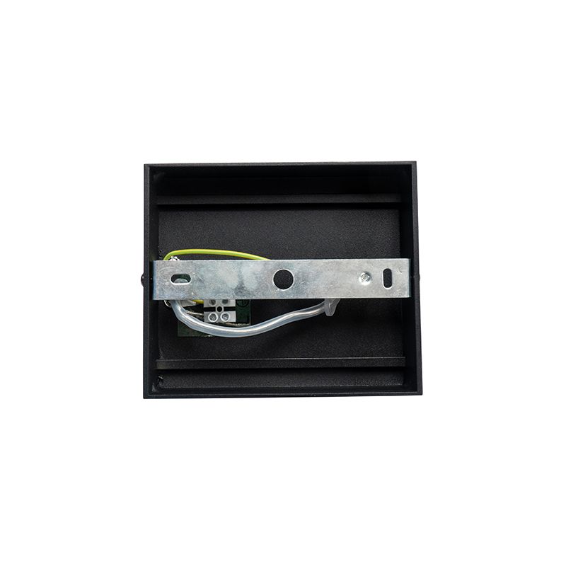 Moderne plafondspot zwart draai- en kantelbaar GU10 111mm - Master