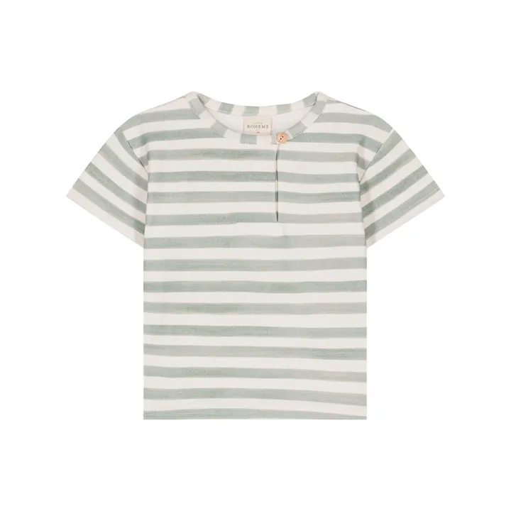 Studio Bohème T-shirt Orso Rayé | Vert