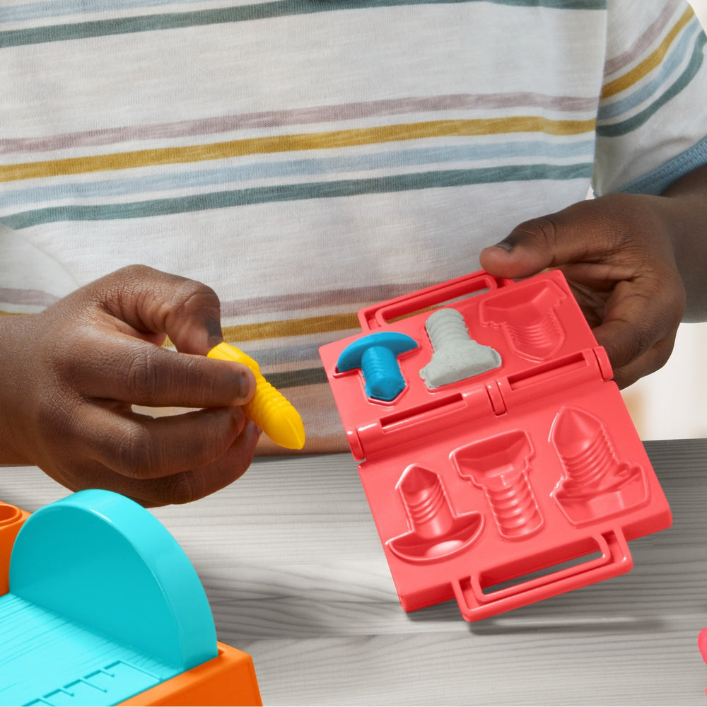 Køb Play-Doh Stempel Og Sav Værkstedsæt