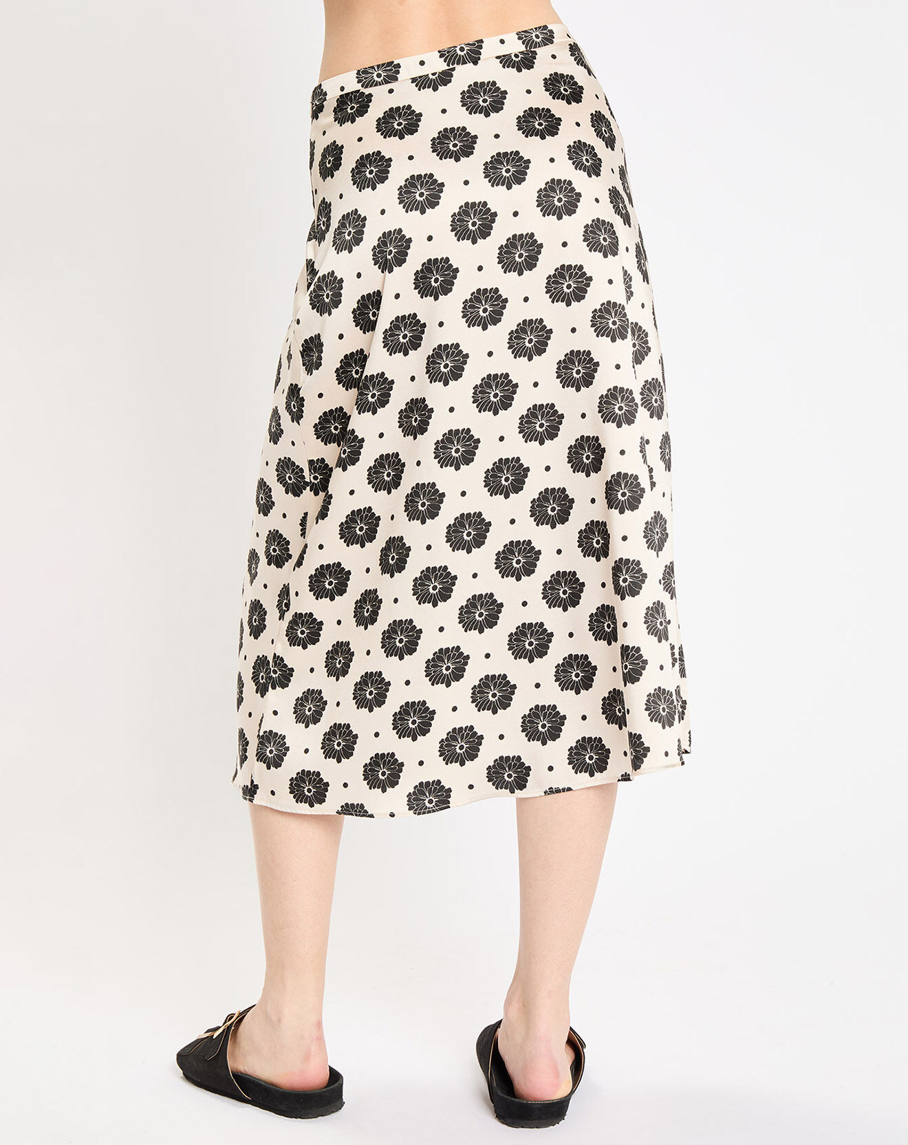 Jodhpur Jupe Rauline beige/noir