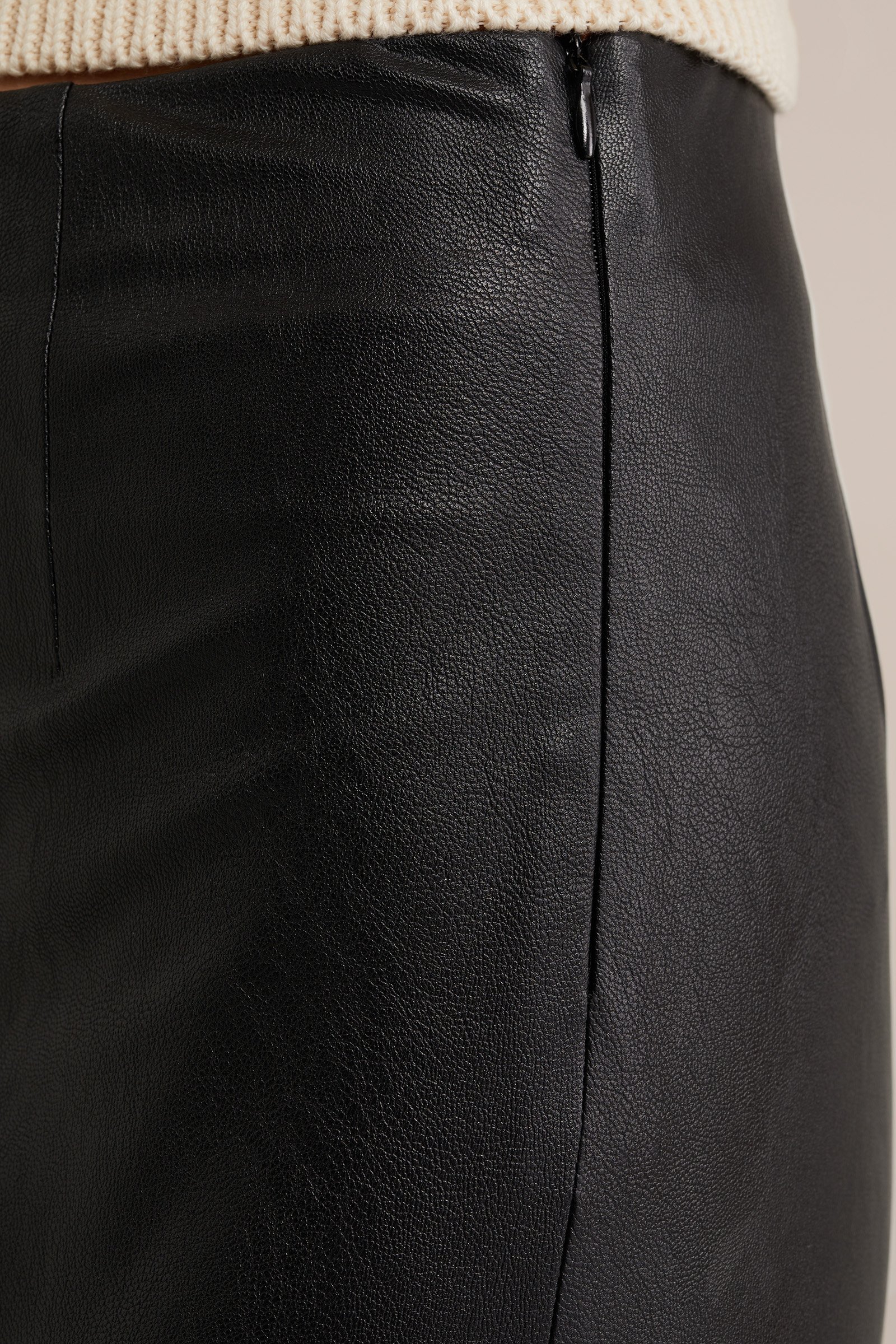 imitatieleren legging WE Fashion Zwart