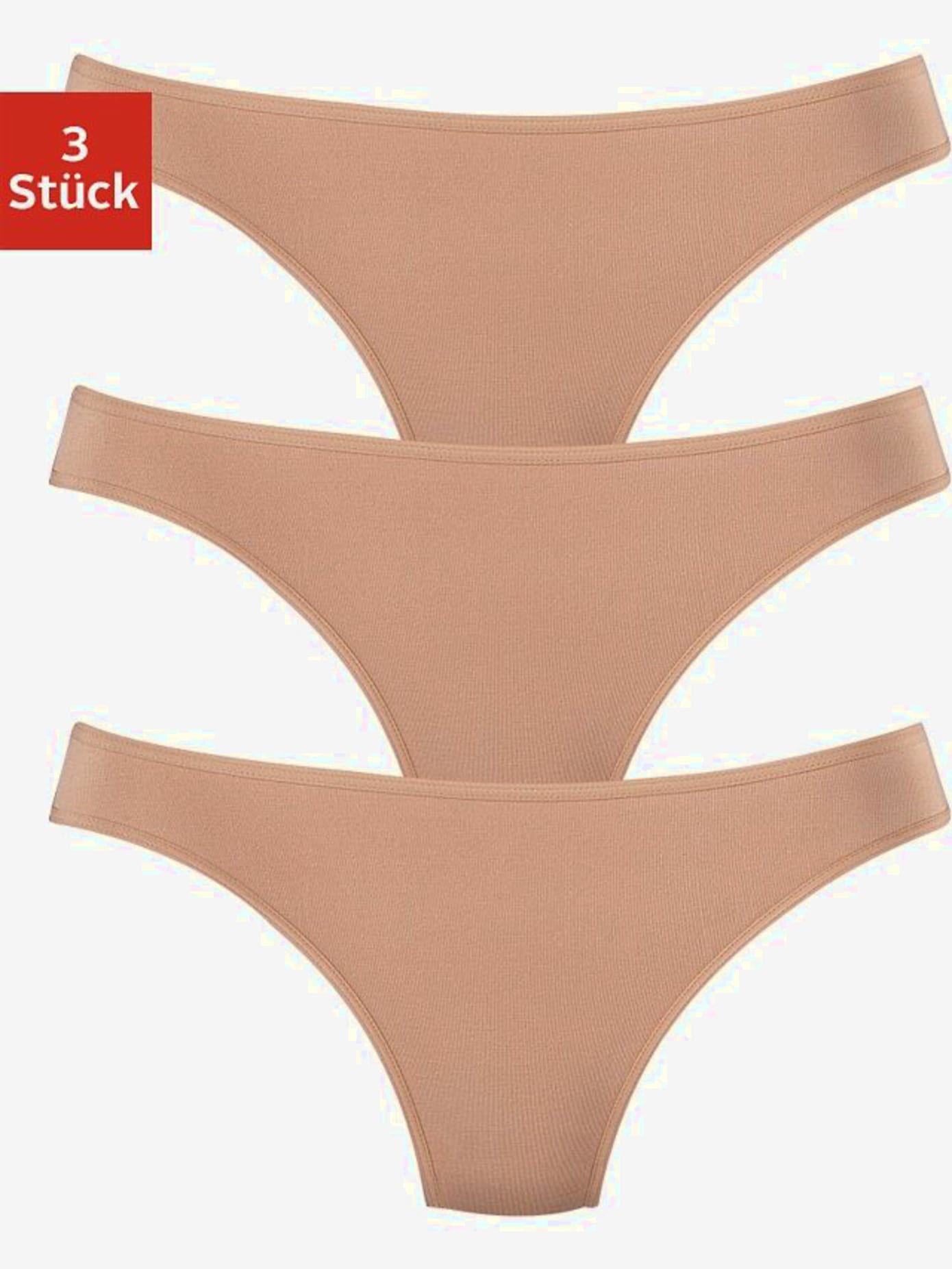 Lot de 3 strings lascana