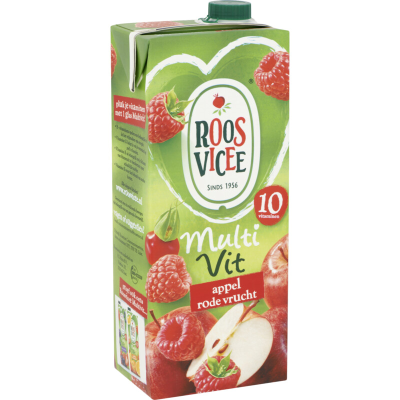 Roosvicee Multivit appel & rode vruchten
