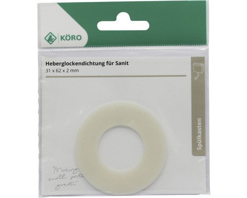Cisternschijf 31 x 62 x 2 mm voor Sanit