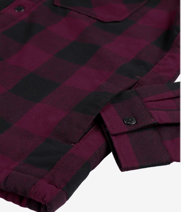 Dickies Sherpa Lined Sacramento Hemd (maroon)