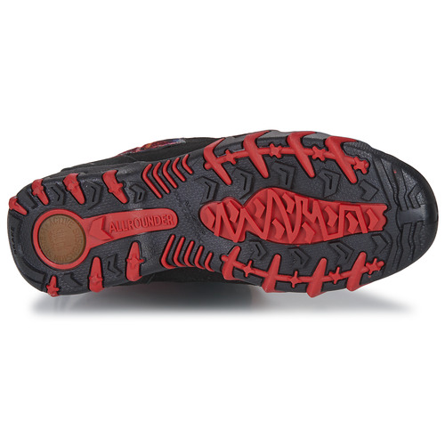 Allrounder by Mephisto - NIGATA TEX Negro / Rojo