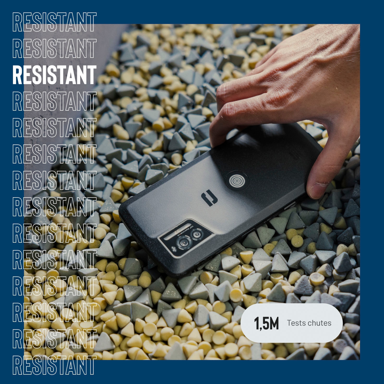 CROSSCALL Smartphone »Stellar-X5« schwarz