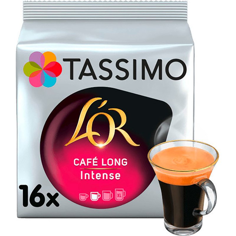 Capsules de café Tassimo L'Or Long Intense - Paquet de 16