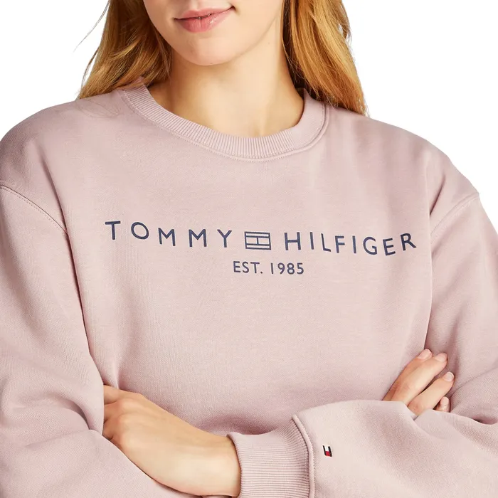 Tommy Hilfiger MDRN Regular Corp Logo Crew Sweater Dames