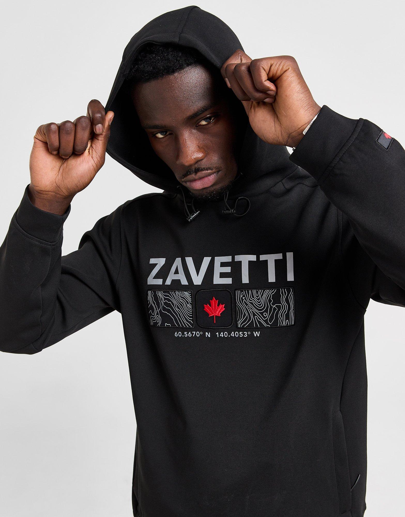 Zavetti Canada Sweat à Capuche Ovello Contour Homme