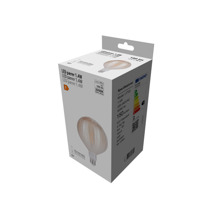 LED-pære Dent Amber 1,4 W E27