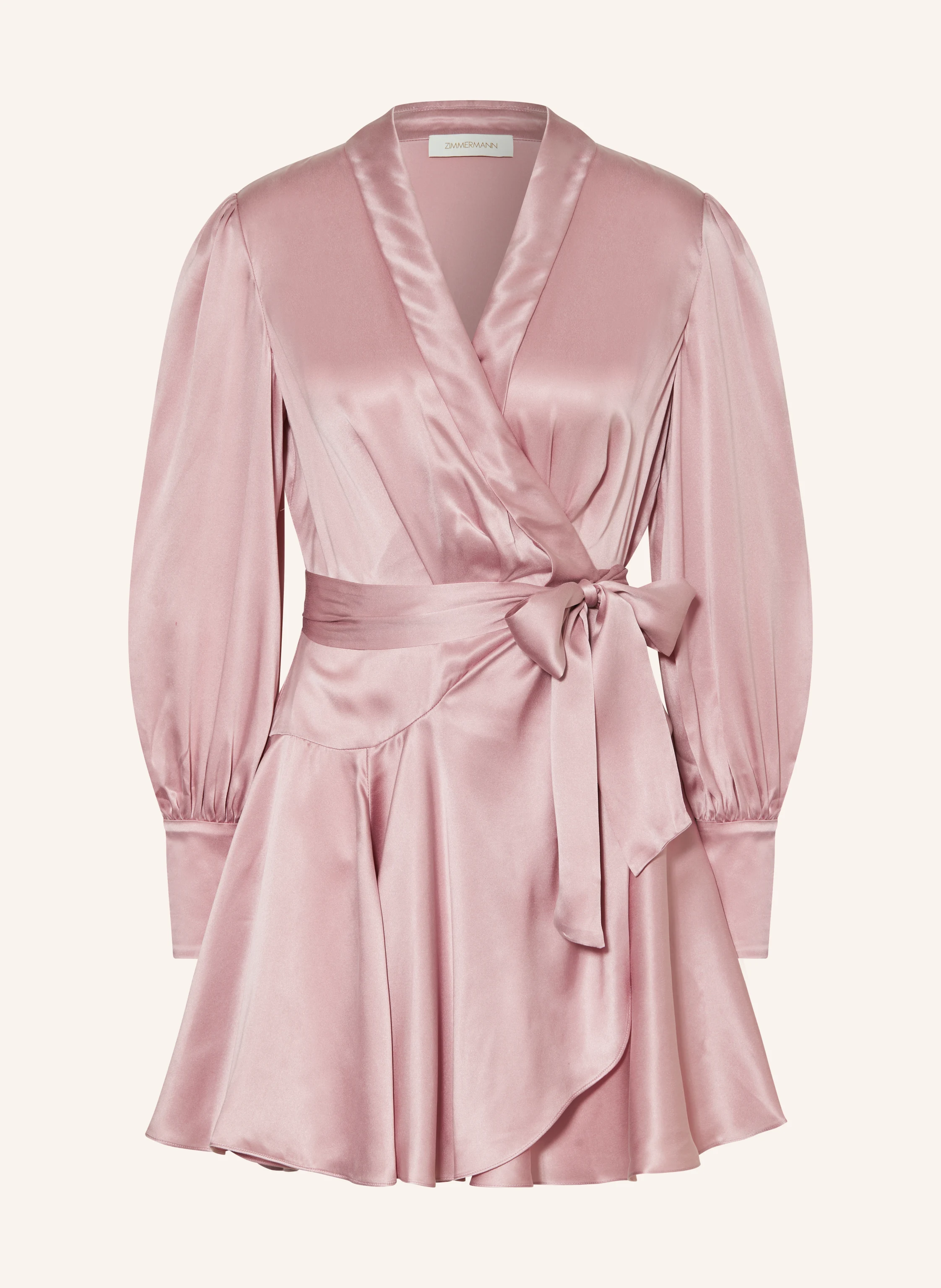 ZIMMERMANN Wickelkleid aus Seide