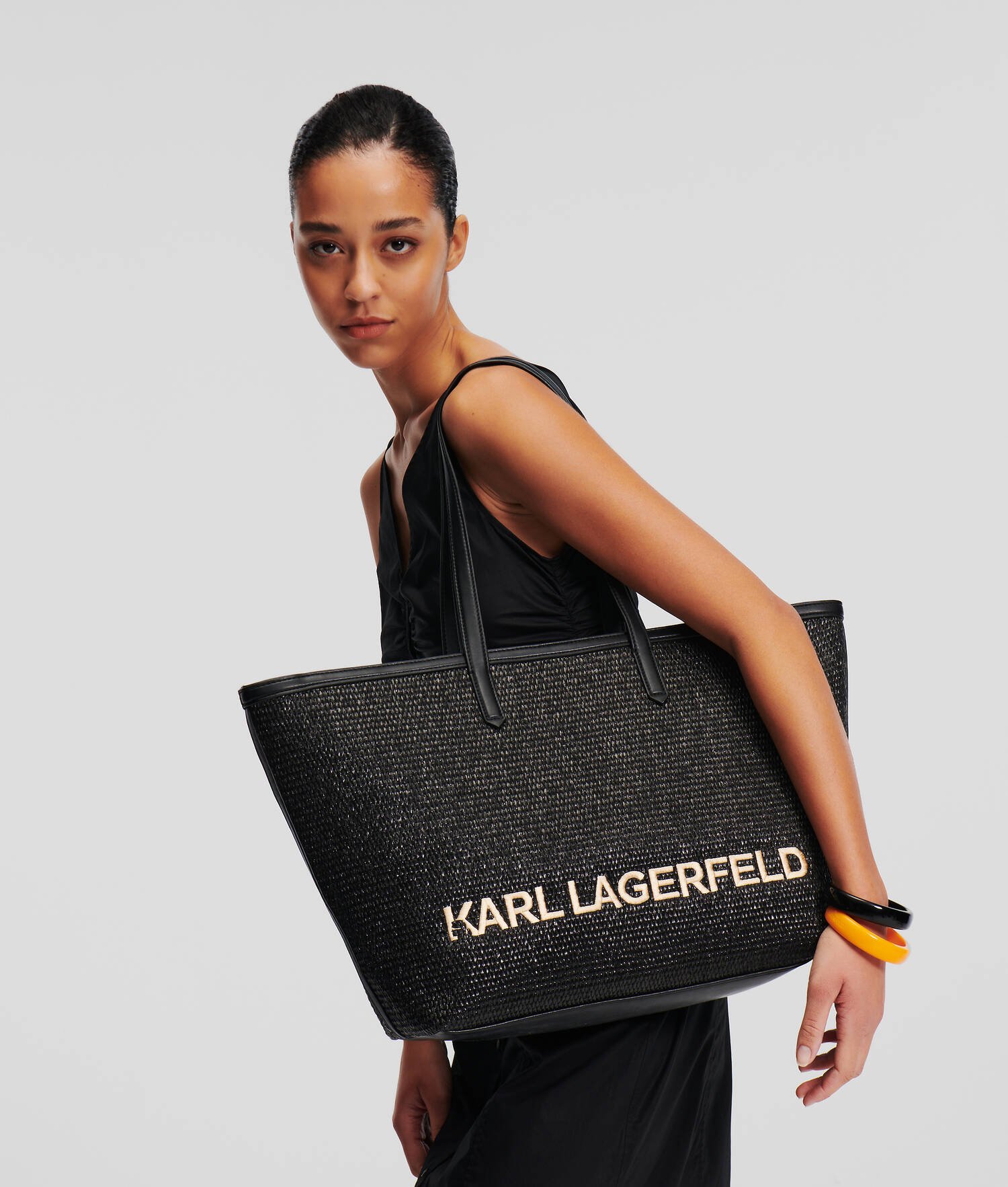 SAC CABAS K/ESSENTIAL EN RAPHIA