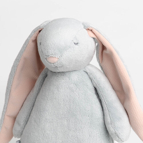 Moonie knuffelkonijn met nachtlamp en geluid - cloud - 28 cm