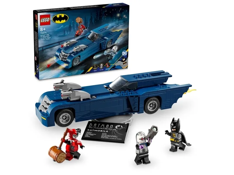 LEGO Super Heroes DC 76274 Batman™ og Batmobile™ mod Harley Quinn™ og Mr. Freeze™