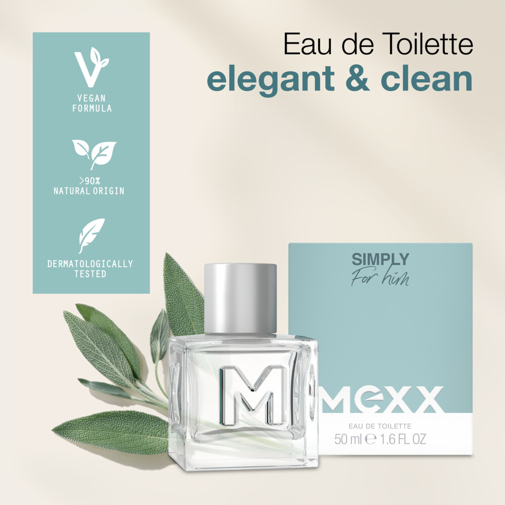 Mexx Simply Man Eau de Toilette Spray50 ml