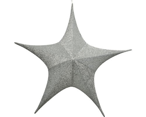 Decoratieve ster Ø 135 cm zilver