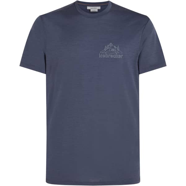 T-shirt randonnée ICEBREAKER M 150 TECH LITE SS TEE IB BACKPACK GRAPHITE