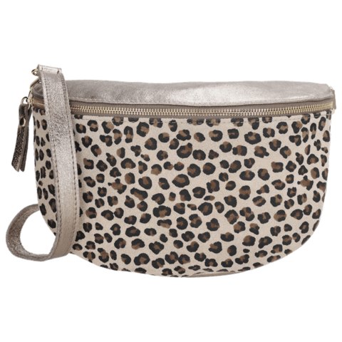 Charm London Anna Heup/ Schoudertas Cheeta Brons