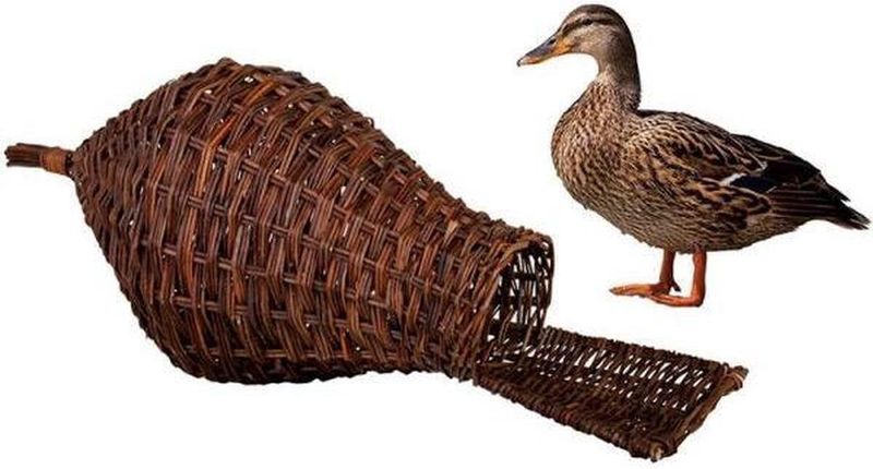 Esschert Design - Eendenmand - Bruin - Wilgentakken - Best for Birds