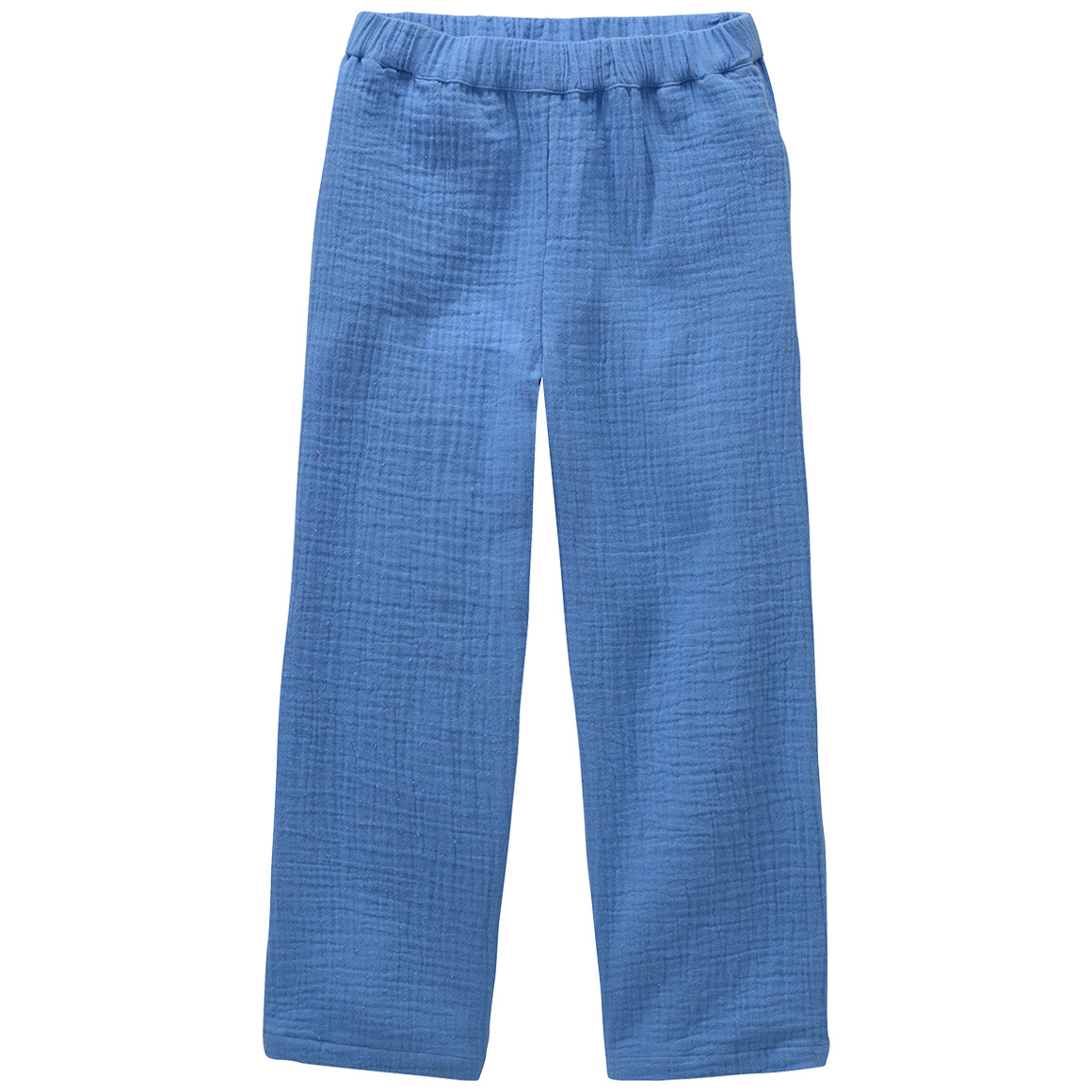 Jonas Nielsen Mädchen Musselin-Hose aus Bio-Baumwolle blau