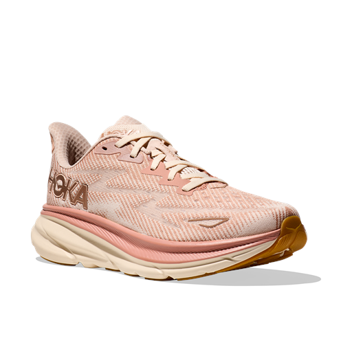 Hoka Clifton 9 Sneakers, Sandstone/Cream, 36