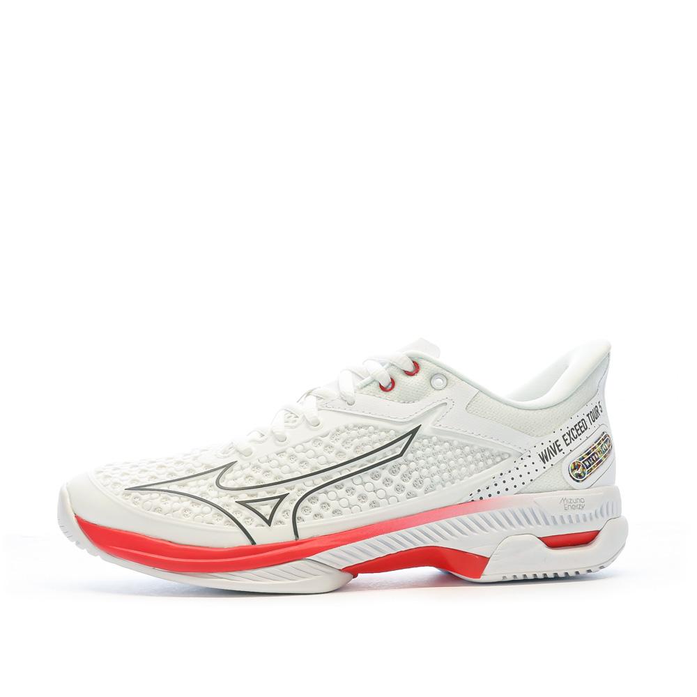 Mizuno Chaussures de Tennis Blanches Femme Mizuno Wave Exceed Tour