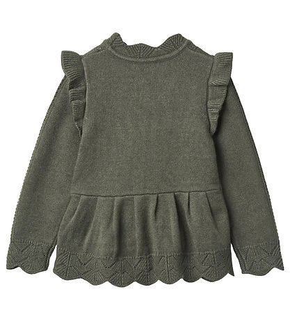 Fliink Bluse - Strik - Alilly Peplum - Beetle