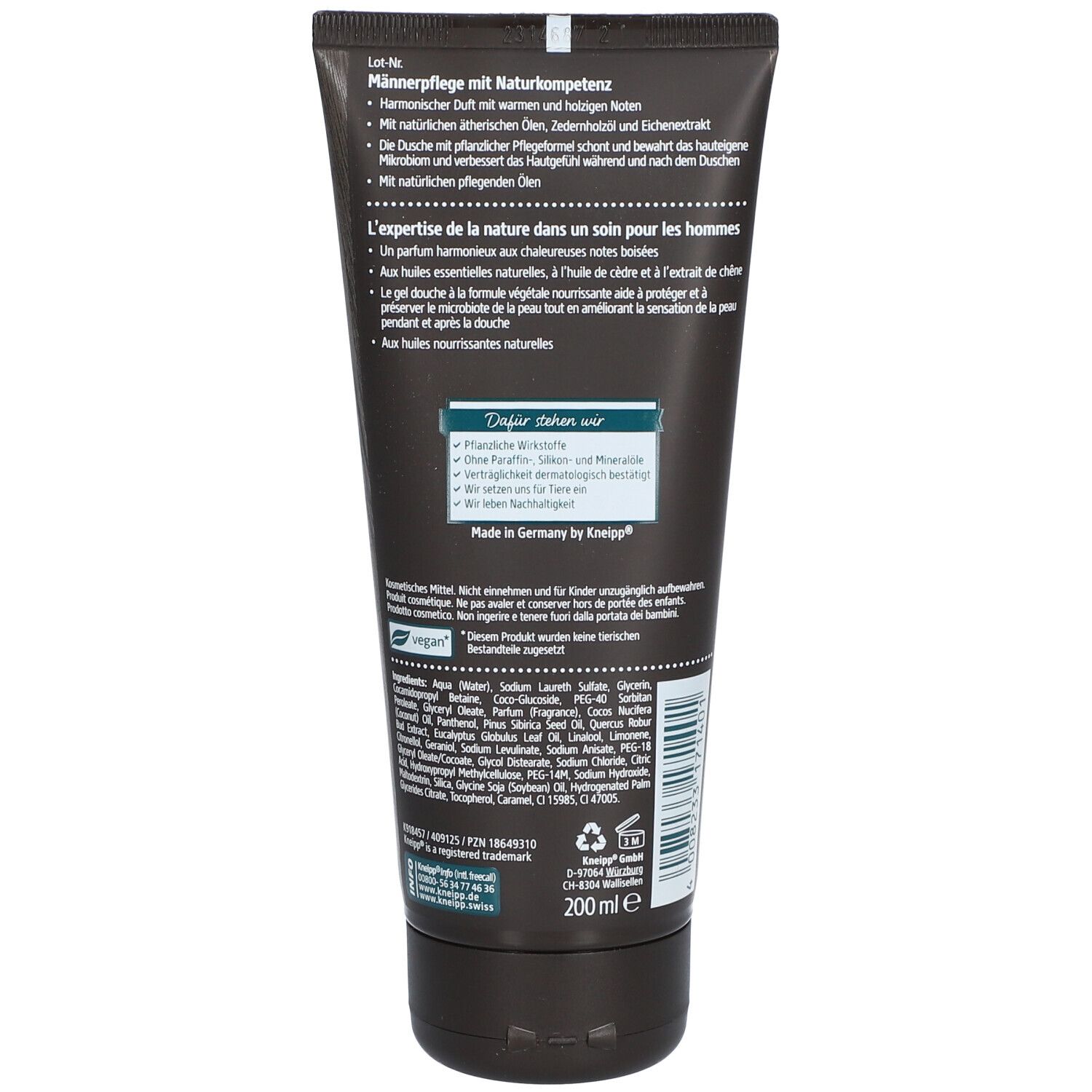 Kneipp Men 2in1 Dusche Kraftvoll