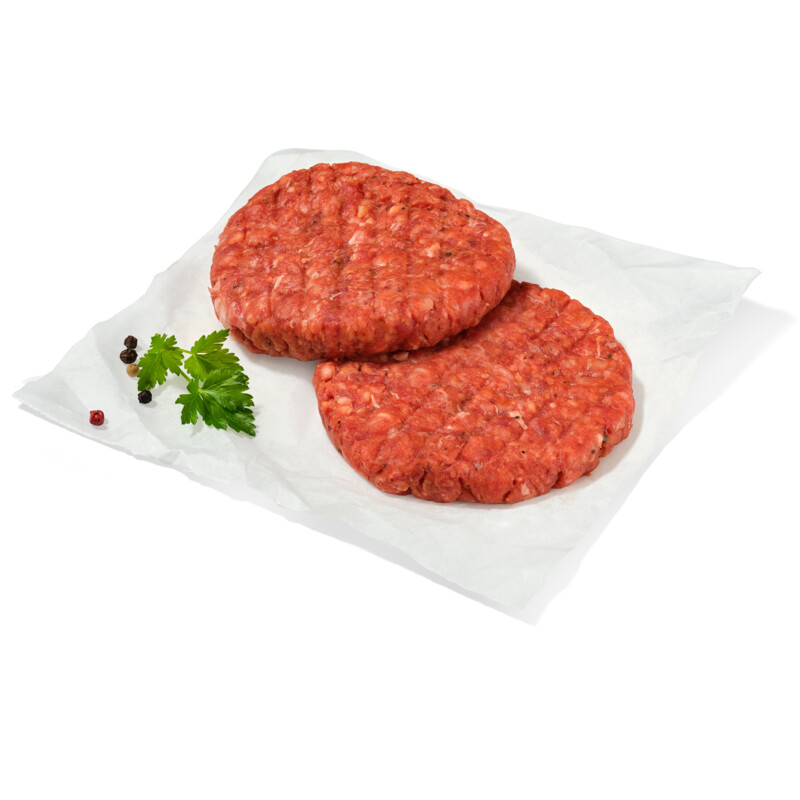 AH Runder hamburger 2 stuks