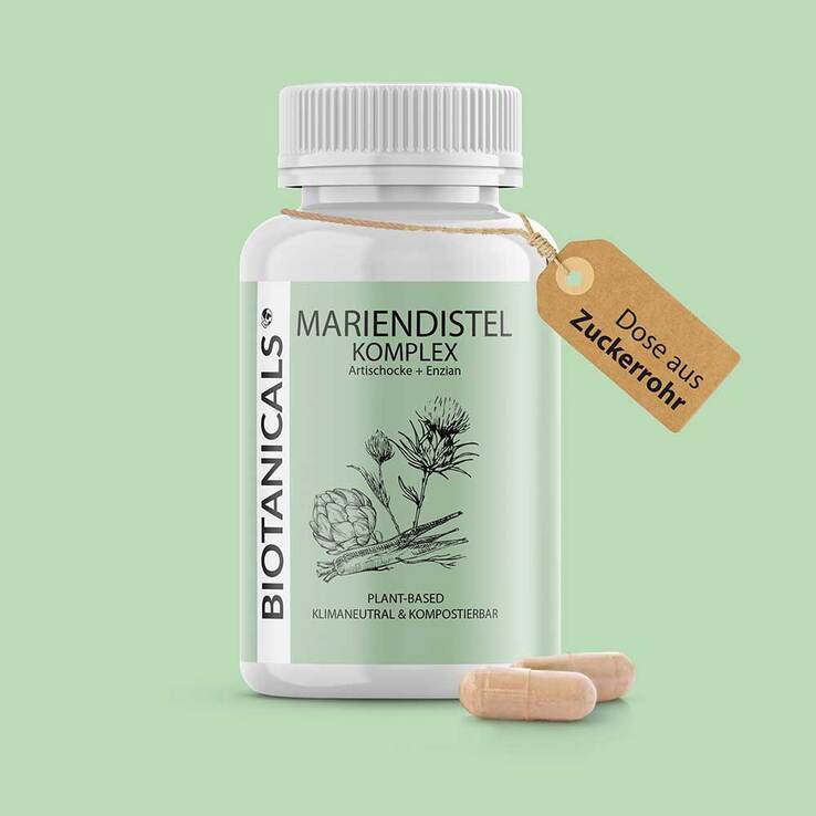 Biotanicals Mariendistel Komplex Kapseln, 120 St