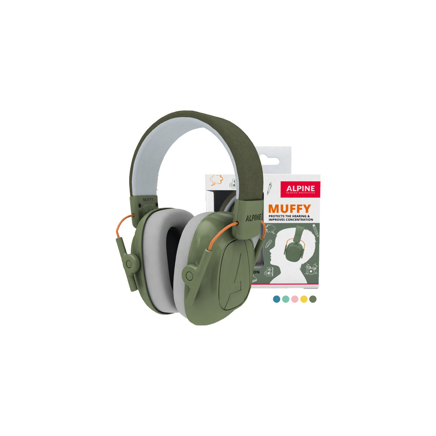 Casque anti-bruit pour enfant Muffy - Vert
