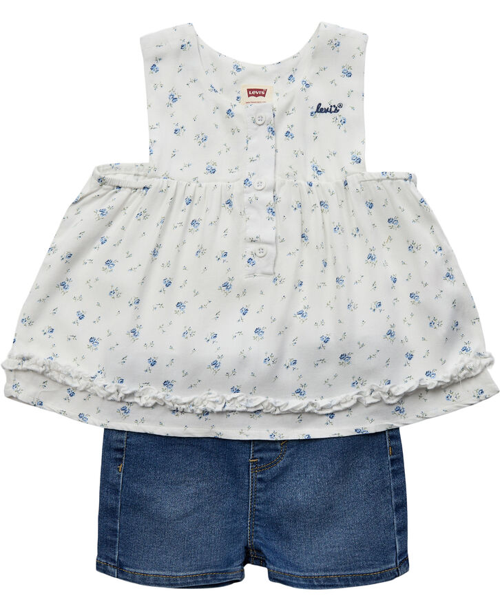 Levi's LVGFLORALTANKANDSHORTSET White