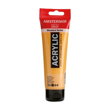 Amsterdam verf acrylverf goudgeel tube 120ml