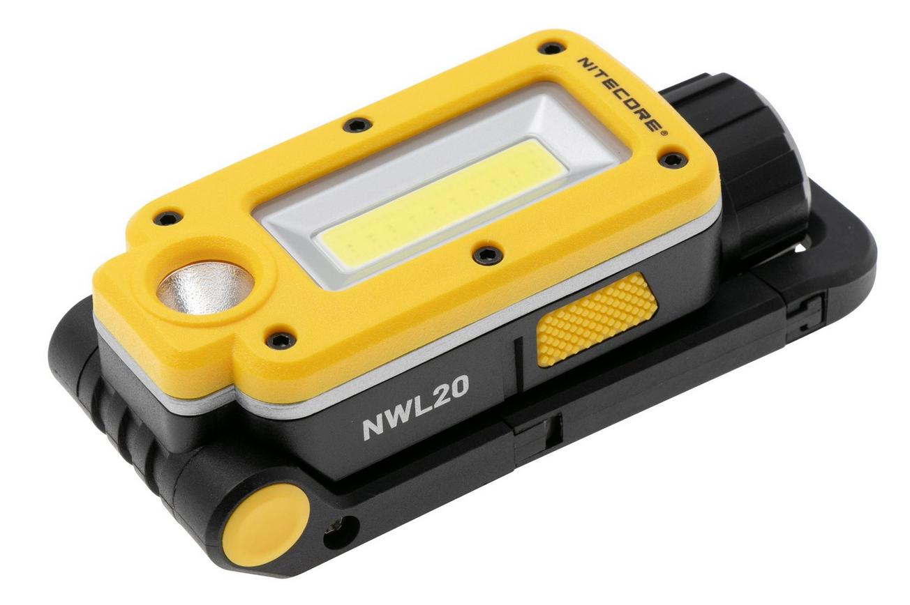 Nitecore NWL20 oplaadbare multifunctionele werklamp, 600 lumen