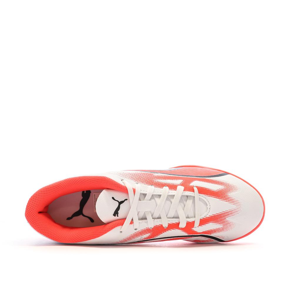 Puma Chaussures de Foot Blanc/Rose Homme Puma Ultra Play TT