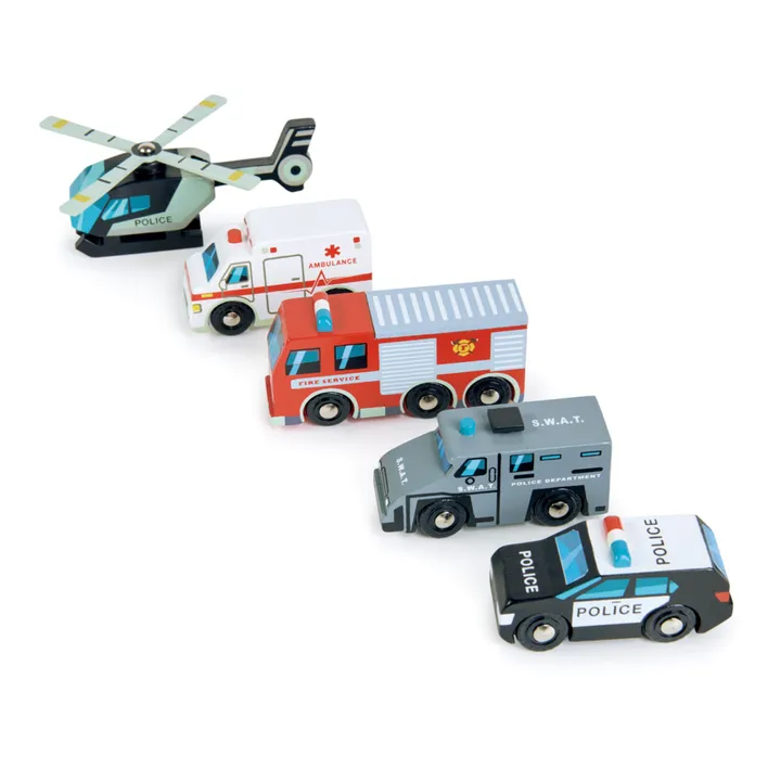 Tender Leaf Toys Véhicules d'urgence