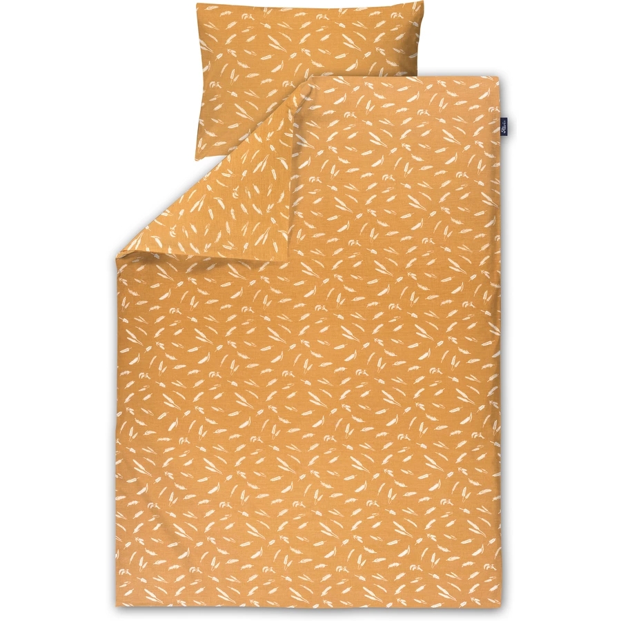 Alvi® Bettwäsche Standard Earth orange 100 x 135 cm
