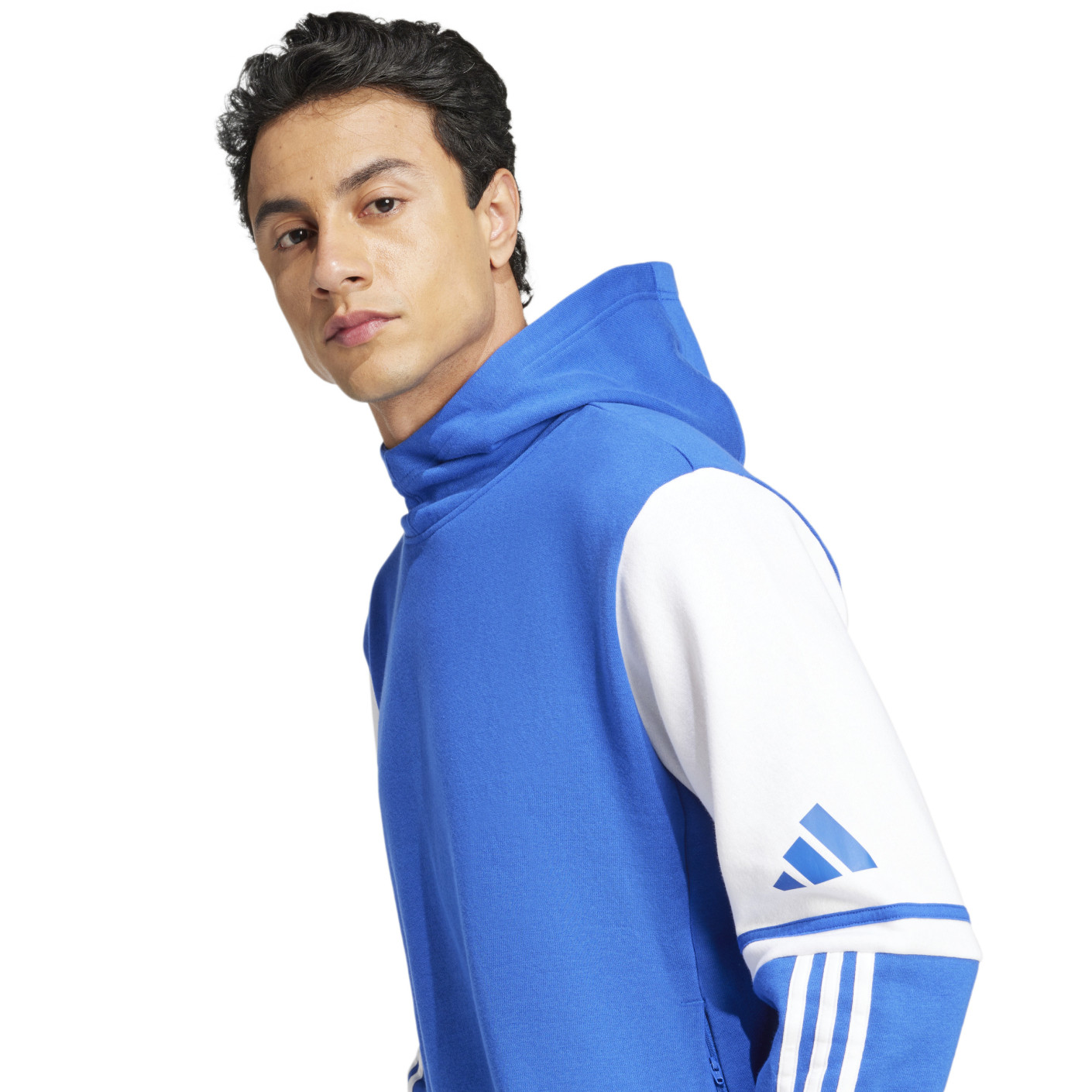 Adidas Squadra 25 Hoodie Blauw Wit