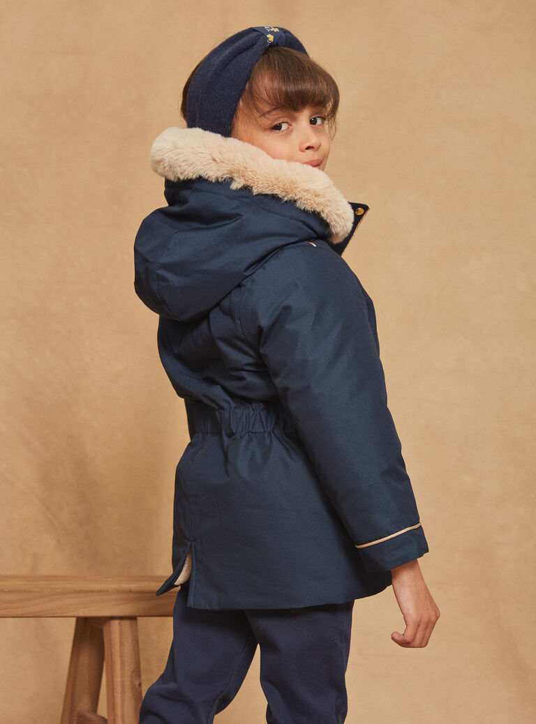 Parka Bleu marine