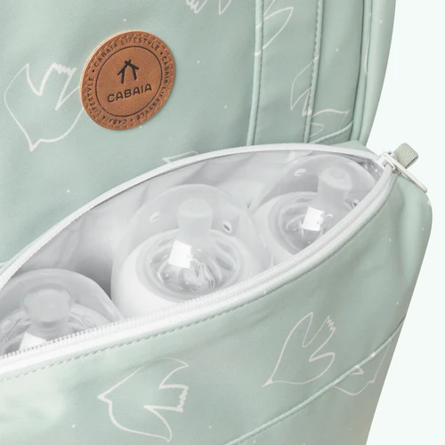 Sac à langer Aix en Provence vert menthe