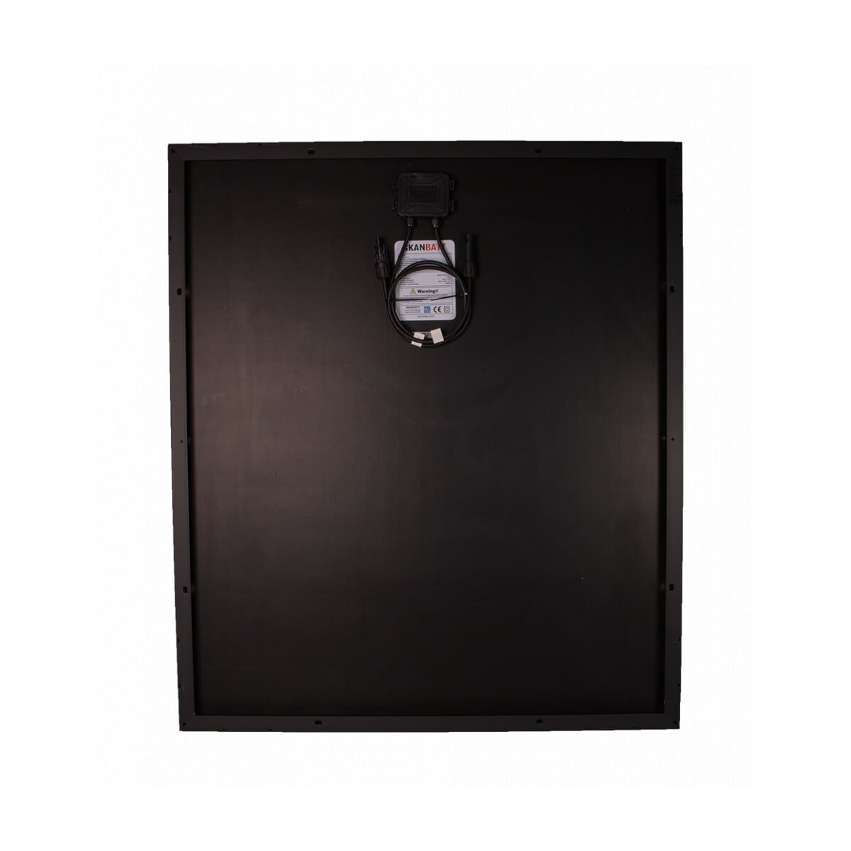 SKANBATT Solcellepanel Mono 130W Sort - 885x765x30mm